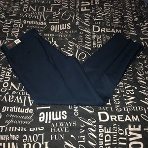 Dockers Mens Dress Pants Blue Slim Fit Trouser